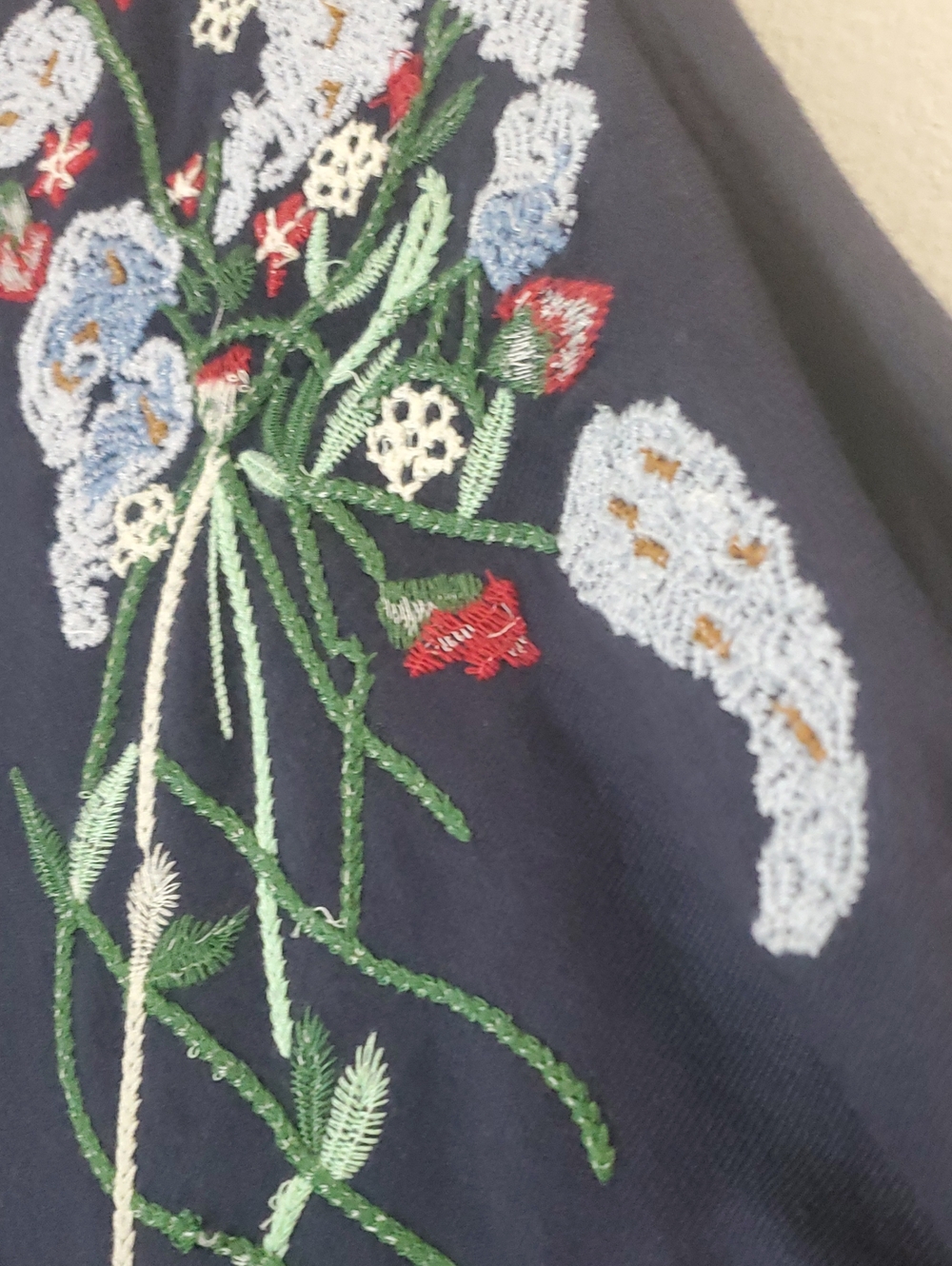 Anthropologie Daily Practice Sports Start Sleeveless Embroidered Midi Dress Sm - Picture 7 of 15